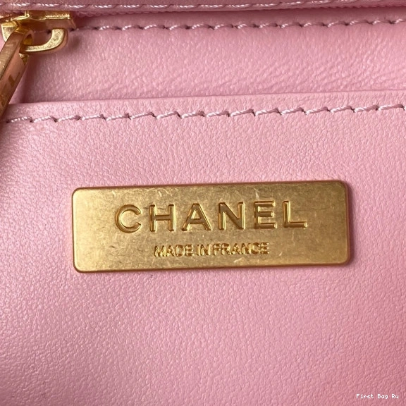 First Bag Ru WITH HANDLE TOP CHANEL BAG FLAP 0717